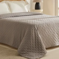 Breezy Bettüberwurf Grau 160x240 cm