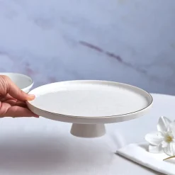 Calvin Servierteller mit Fuß 23 cm