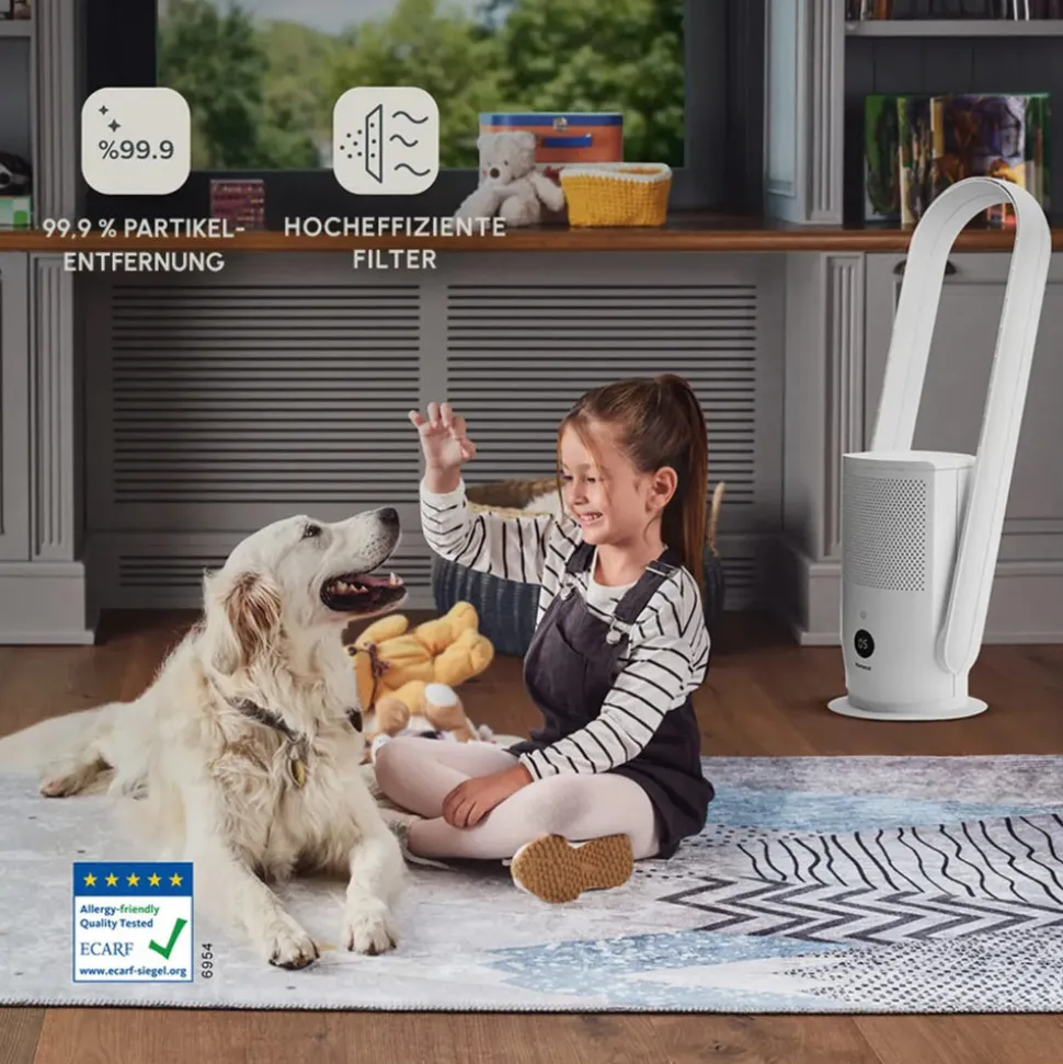 Homend O-zone 9008H Cool+ Heatwave Luftreiniger 35W Weiß