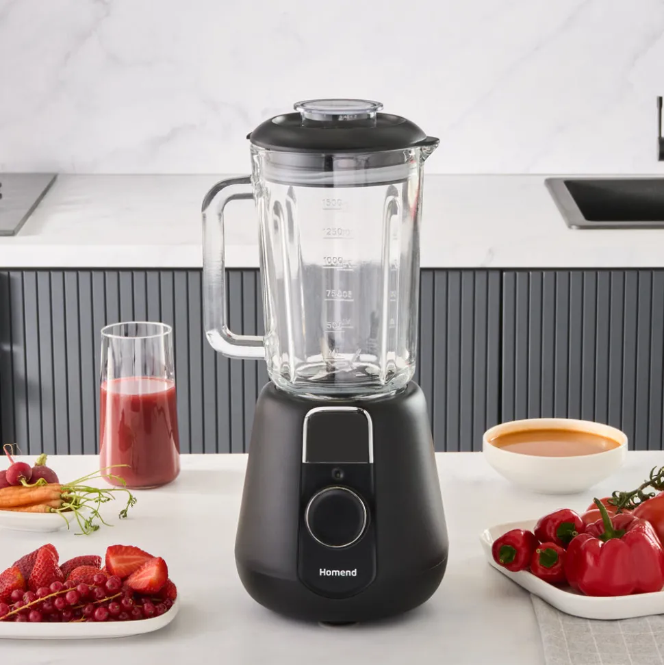 Homend Vintage Blendsetter 4927H, Stabmixer, Schwarz, 1000W
