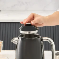 Homend Vintage Heatrow 1627H, Wasserkocher, Schwarz, 2200W