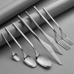 Jumbo 5100 Quarz 84-teiliges Besteckset für 12 Personen