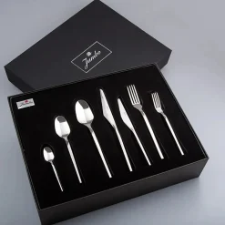 Jumbo 5100 Quarz 84-teiliges Besteckset für 12 Personen