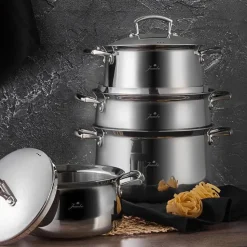 Jumbo Flame 4-teiliges Topf-Set