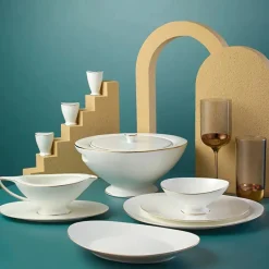 Jumbo Moon Gold 64-teiliges Tafelservice für 12 Personen