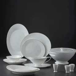 Jumbo Moon Platin 64-teiliges Tafelservice für 12 Personen