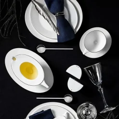 Jumbo Moon Platin 64-teiliges Tafelservice für 12 Personen