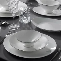 Jumbo Moon Platin 64-teiliges Tafelservice für 12 Personen