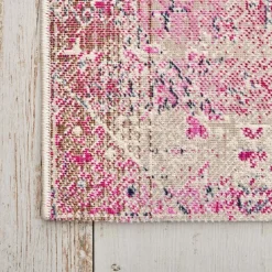 Kaşmir Halı 7/24 Alaca Kırkyama Rosa, 160x230 cm