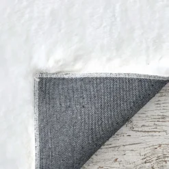 Kaşmir Halı 7/24 Cosy Weiß Teppich 160x230 cm