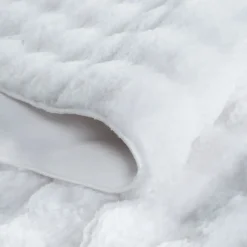 Kaşmir Halı Cosy Premium Bubble Weiß Oval 100x150 cm