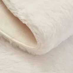 Kaşmir Halı 7/24 Cosy Premium, Weiß, 120x120 cm