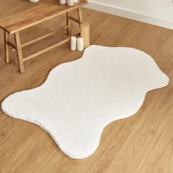 Kaşmir Halı 7/24 Cosy Premium, Weiß, 100x150 cm