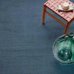 Kaşmir Halı 7/24 Dört Mevsim Blueberry Blau Teppich 200x290 cm