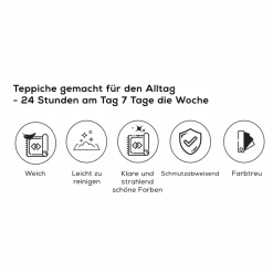 Kaşmir Halı 7/24 Four Seassons Almond Braun Teppich 120x180 cm