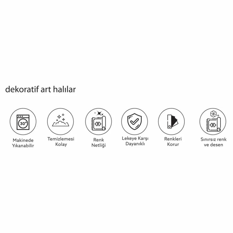 Kaşmir Halı Decorativ Art Türkmen Buhara Teppich 120x180 cm