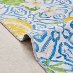 Kaşmir Halı Dekoratif Art Küche Zitrone, 80x150 cm