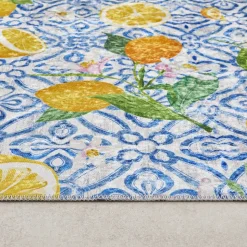 Kaşmir Halı Dekoratif Art Küche Zitrone, 80x150 cm