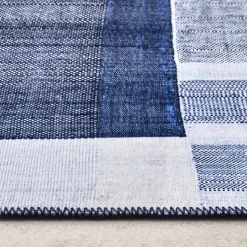 Kaşmir Halı Dekoratif Art Trend Deep Blue Teppich 80 x 150