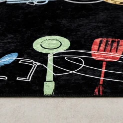 Kaşmir Halı Dekorativ Art Kitchen Teppich 80x300 cm