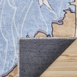 Kaşmir Halı Dekorativ Art Sea Kinderteppich 120x180 cm