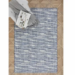 Kaşmir Halı Dogasever Recycelte Baumwollteppiche Ayaz 160x230 cm