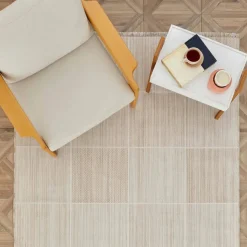 Kaşmir Halı Dogasever Recycelte Baumwollteppiche Lava 160x230 cm