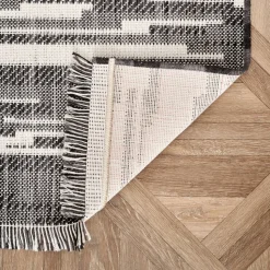 Kaşmir Halı Dogasever Recycelte Baumwollteppiche Nacht 160x230 cm