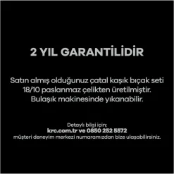 Karaca 84 Parça Kutulu Moongate Çatal Kaşık Bıçak Takımı 1296