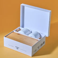 Karaca Ada Bamboo Platte 2 Person Kaffeetasse 90 Ml