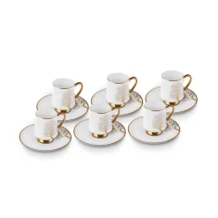 Karaca Afra Kaffeetasse für 6 Personen, 90 ml