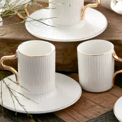 Karaca Aged Kaffeeservice für 6 Personen