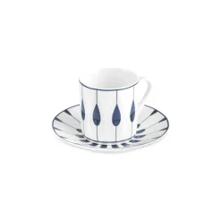 Karaca Ahenk 12-teiliges Bone China Espresso Türkisch-Kaffeetassen-Set für 6 Personen, 80 ml, Mehrfarbig