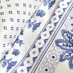 Karaca Amar Blau 100% Baumwolle Doppeltes Bettbezugs-Set