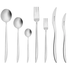 Karaca Amour Elegance Besteckset für 12 Personen 84 teilig