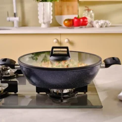 Karaca Aqua Granit Flaches Kochgeschirr 30 cm