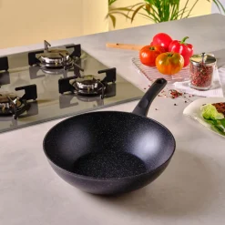 Karaca Aqua Granit Wok 28 cm