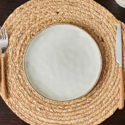 Karaca Aria Reactive Glaze Kuchenteller, 20 cm, Beige