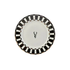 Karaca Aries Schwarz 24 Teiliges Tafelset für 6 Personen