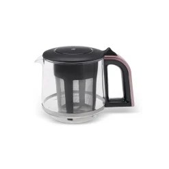 Karaca Çaysever 3 in 1 Sprechende Glas Teekocher Wasserkocher und Vorbereitung von Speisewasser 1700W, Rosegold