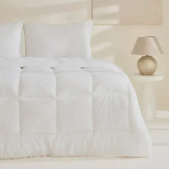 Karaca Basic Microfiber Decke Weiß 200x200