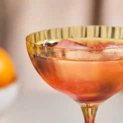 Karaca Bettle Gelbes Martini und Eisdessertglas