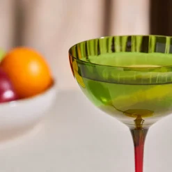 Karaca Bettle Martini Grünes Eisdessertglas