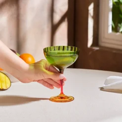 Karaca Bettle Martini Grünes Eisdessertglas