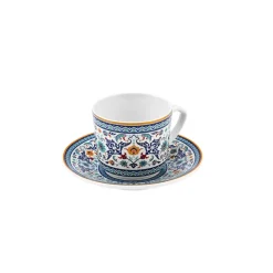 Karaca Beylerbeyi 6 Personen Kaffeetassen Set, 80 ml