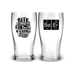 Karaca Bierglas Set, 454 ml