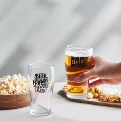 Karaca Bierglas Set, 454 ml