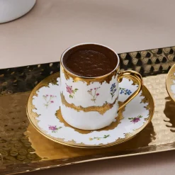 Karaca Bihter, 6 Person Kaffeetasse 90ML