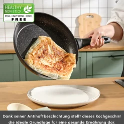 Karaca Biogranit Blackgold V1 7-teiliges Kochgeschirr-Set