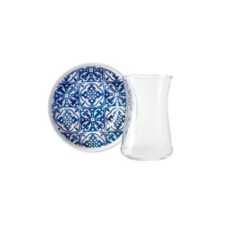 Karaca Blau 12-teiliges Teeset 170 ml
